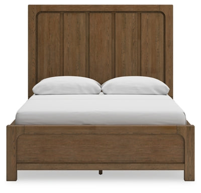 Cama Queen Cabalynn con paneles y almacenamiento