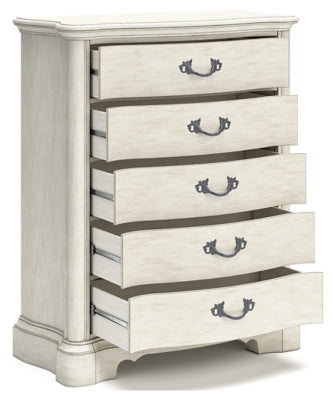 Arlendyne Dresser, Mirror, Chest and Nightstand
