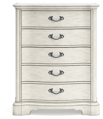 Arlendyne Dresser, Mirror, Chest and Nightstand