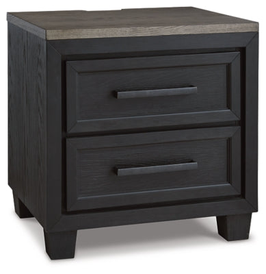 Foyland Queen Storage Bed, Dresser, Mirror and Nightstand