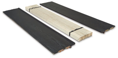 Cama King con almacenamiento, tocador y espejo Foyland