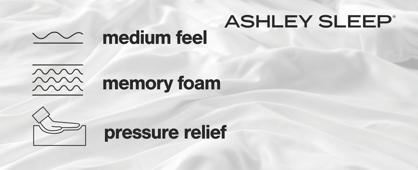 Chime 8 Inch Memory Foam Queen Mattress in a Box