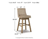 Tallenger Bar Height Bar Stool