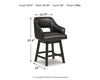 Tallenger Counter Height Bar Stool