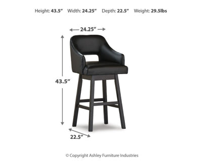 Taburete de bar con altura de barra Tallenger