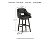 Tallenger Bar Height Bar Stool