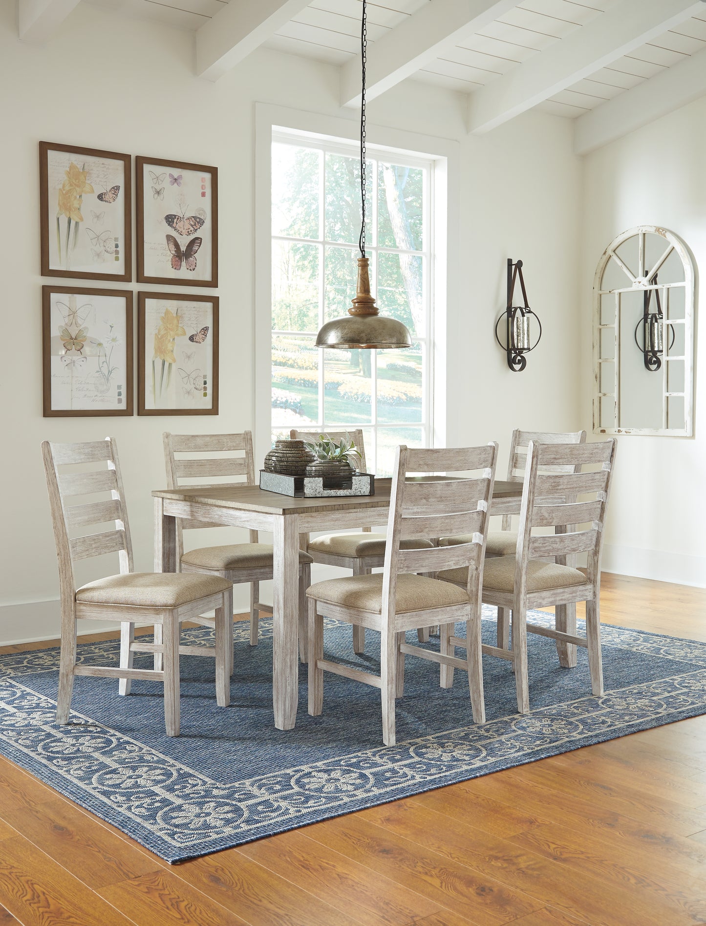 Skempton Dining Table and Chairs (Set of 7)