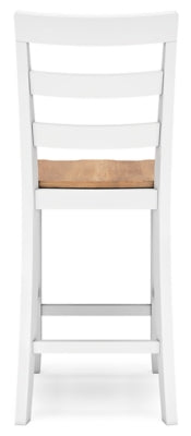 Taburete de bar Gesthaven de altura de mostrador