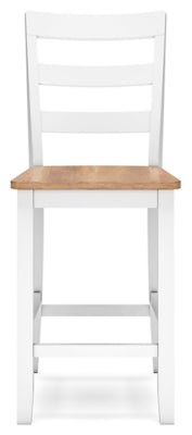 Taburete de bar Gesthaven de altura de mostrador