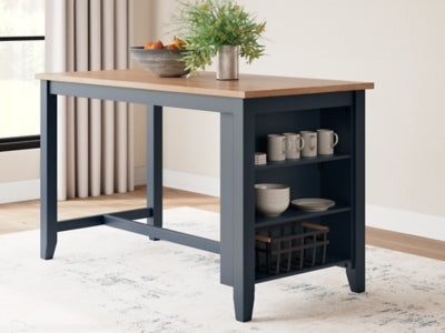 Mesa de comedor Gesthaven de altura de mostrador