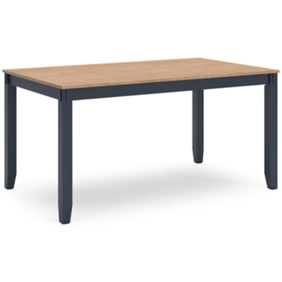 Gesthaven Dining Table with 4 Chairs and Bench (Set of 6)