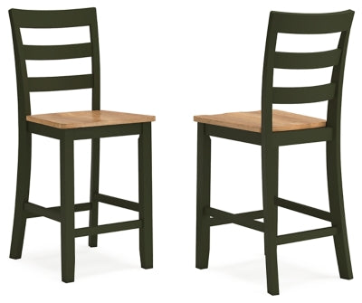 Taburete de bar Gesthaven de altura de mostrador