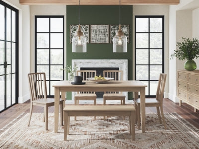 Banco de comedor Gleanville de 42"