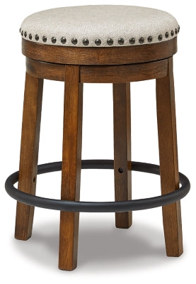 Mesa de altura de mostrador y 4 taburetes Valebeck