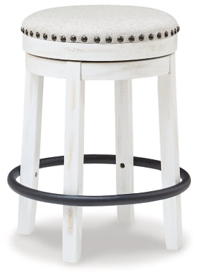 Mesa de comedor de altura de mostrador Valebeck y 4 taburetes