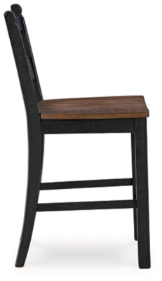 Taburete de bar de altura de mostrador Valebeck