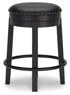 Mesa de comedor de altura de mostrador Valebeck y 4 taburetes