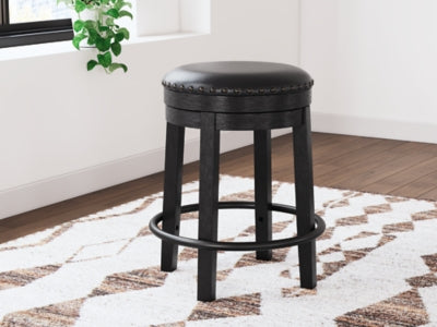 Mesa de comedor de altura de mostrador Valebeck y 4 taburetes