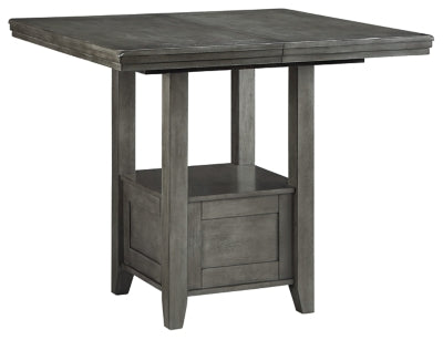 Mesa extensible de comedor Hallanden de altura de mostrador