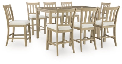 Paquete de comedor de 9 piezas