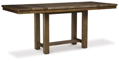 Juego de comedor de 6 piezas con altura de mostrador