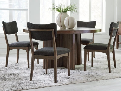 Korestone Dining Table and 4 Chairs