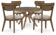 Roanhowe Dining Table and 4 Chairs