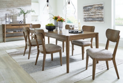 Roanhowe Dining Table and 8 Chairs