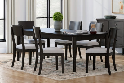 Paquete de comedor de 7 piezas