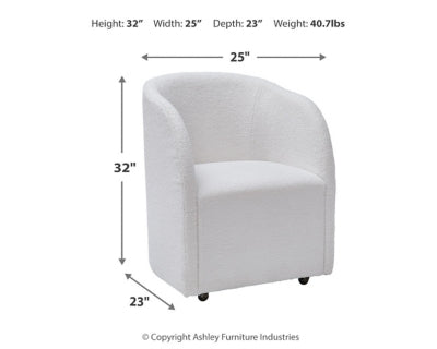 Silla de comedor Rowanbeck (juego de 2)