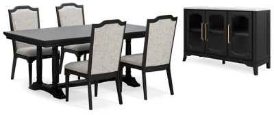 Paquete de comedor de 6 piezas