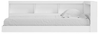 Cama con librería y almacenamiento Piperton Twin