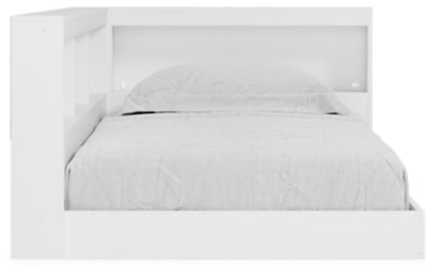 Cama con librería y almacenamiento Piperton Twin