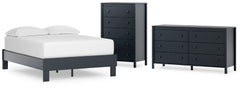 Paquete de dormitorio de 5 piezas