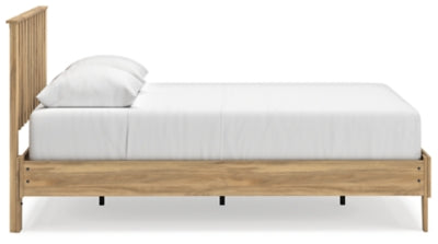 Cama con paneles de plataforma Bermacy Queen