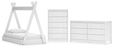 Paquete de dormitorio de 5 piezas