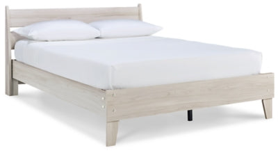 Cama Queen con plataforma y paneles Socalle