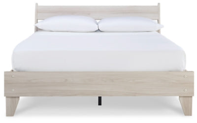 Cama Queen con plataforma y paneles Socalle