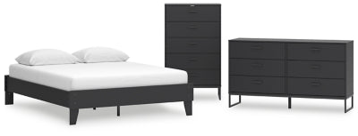 Paquete de dormitorio de 5 piezas