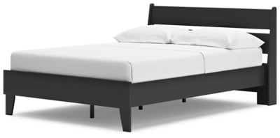 Cama de plataforma con paneles completos Socalle