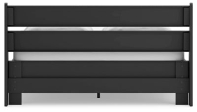 Cama Queen con plataforma y paneles Socalle