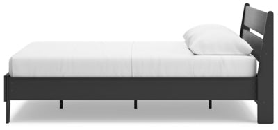 Cama Queen con plataforma y paneles Socalle