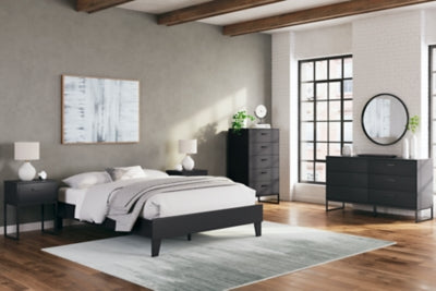 Cama Queen con plataforma Socalle