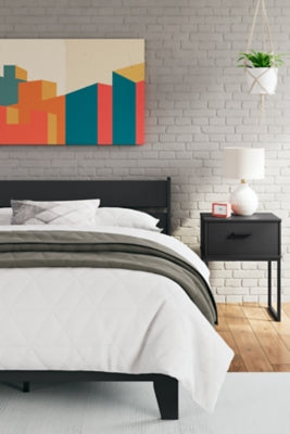 Cama de plataforma con paneles completos Socalle