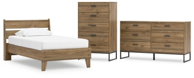 Paquete de dormitorio de 5 piezas