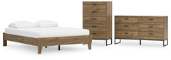 Paquete de dormitorio de 5 piezas