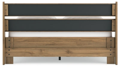 Cama Queen Deanlow con plataforma y paneles