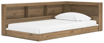 Cama con librería y almacenamiento Deanlow Twin