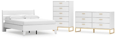 Paquete de dormitorio de 5 piezas