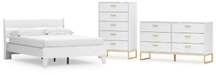Paquete de dormitorio de 5 piezas